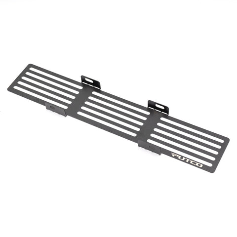Putco 23-24 Ford F250/F350 Super Duty Bar Design Bumper Grille Inserts - Black Powdercoated - 87172