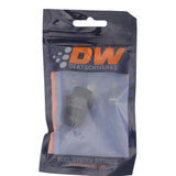 DeatschWerks 8AN ORB Male to 10AN Male Flare Adapter - Anodized Matte Black - 6-02-0408-B