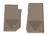 WeatherTech 14-16 Jeep Wrangler Unlimited Front Rubber Mats - Tan - W321TN