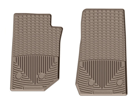 WeatherTech 14-16 Jeep Wrangler Unlimited Front Rubber Mats - Tan - W321TN