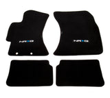 NRG Floor Mats - 2009-2011 Subaru Impreza WRX/STi (NRG Logo) - 4pc. - FMR-410NRG