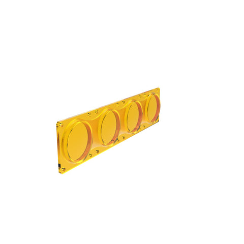 KC HiLiTES FLEX ERA LED Performance Yellow Spot Beam Lens for Light Bars - 4272