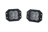 Diode Dynamics SS3 LED Pod Sport - White Flood Flush (Pair) - DD6201P