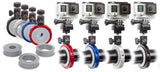Daystar Pro Mount POV Camera Mounting System Fits Most Pairo Style Cameras Black Anodized Finish - KU71108BK