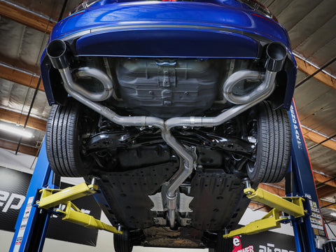 aFe 22-23 Honda Civic Si L4 1.5L (t) Takeda 2.5in to 3in 304 SS Cat-Back Exhaust w/ Polished Tips - 49-36630-P