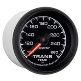 Autometer ES 52.4mm Full Sweep Electronic 100-260 Degree F Transmission Temperature Gauge - 5957