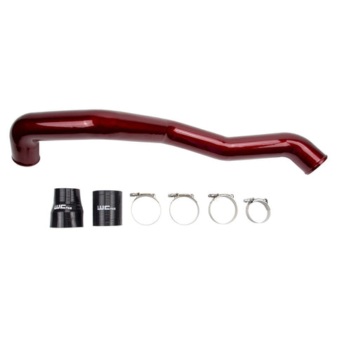 Wehrli 11-16 Chevrolet 6.6L LML Duramax Driver Side 3in Intercooler Pipe - Bengal Red - WCF100353-BR