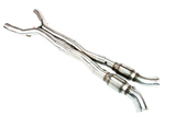 Kooks 14-19 Chevrolet Corvette Stingray 6.2L V8 3in x OEM SS GREEN Catted X-Pipe - 21703400