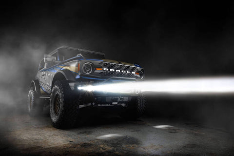 Oracle Lighting 21-24 Ford Bronco Off Road Laser and LED Fog Light Kit for Steel Bumper - 5928-LZZ-001