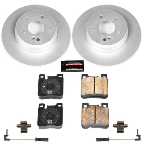 Power Stop 98-99 Mercedes-Benz CLK320 Rear Z23 Evolution Sport Coated Brake Kit - CRK624