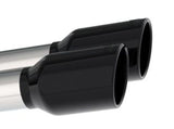 Borla 2020 Chevrolet Corvette C8 6.2 ATAK 3in Exhaust System Dual Round Rolled A/C Black Chrome Tips - 140839BC
