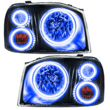Oracle 01-04 Nissan Frontier SMD HL - Triple Halo - ColorSHIFT w/o Controller - 8905-334