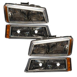 Oracle 03-06 Chevy Silverado Pre-Assembled Headlights w/Parking Lights- w/ BC1 Controller - 8205-335