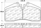StopTech Street Touring ST-40 4 Piston Front Caliper Brake Pads - 308.06090