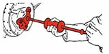 SPC Performance FLANGE AXLE PULLER - 499