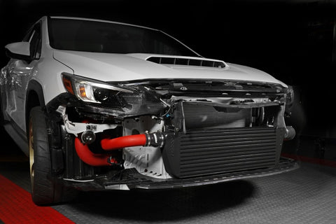 PERRIN 22-26 Subaru WRX Front Mount Intercooler Kit (Red Tubes & Black Core) - PSP-ITR-441BK/RD