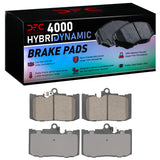 DFC 13-25 Lexus Rc350 Front 4000 Hybridynamic Brake Pads - 4000-2434-00
