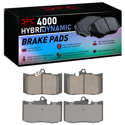 DFC 13-25 Lexus Rc350 Front 4000 Hybridynamic Brake Pads - 4000-2434-00
