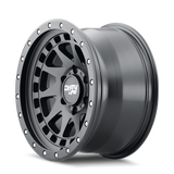 Dirty Life 9311 Enigma Pro 17x9/6x135 BP/-12mm Offset/87.1mm Hub Matte Black Wheel - Beadlock - 9311-7936MB12