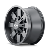 ION Type 141 17x9 / 5x127 BP / 18mm Offset / 87mm Hub Satin Black Wheel - 141-7952B18