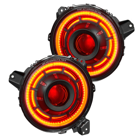 Oracle Oculus Bi-LED Projector Headlights for Jeep JL/Gladiator JT - w/ BC1 Controller - 5839-335