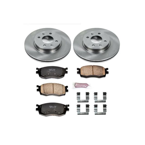 Power Stop 06-11 Hyundai Accent Front Autospecialty Brake Kit - KOE4652
