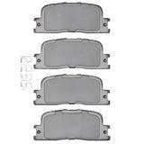 DFC 01-06 Toyota Highlander Hybrid Rear 4000 Hybridynamic Brake Pads - 4000-0885-00