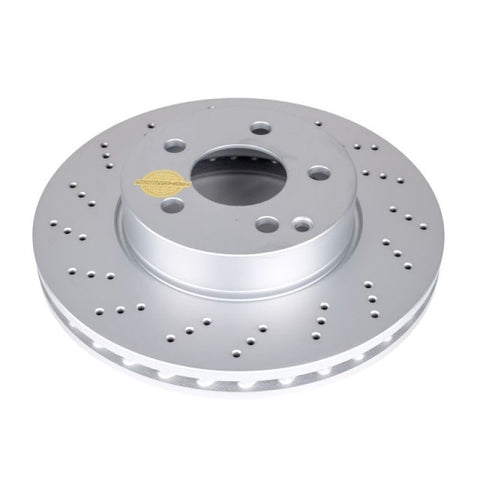 Power Stop 2015 Mercedes-Benz C250 Front Evolution High Carbon Geomet Coated Rotor - EBR1626EVC