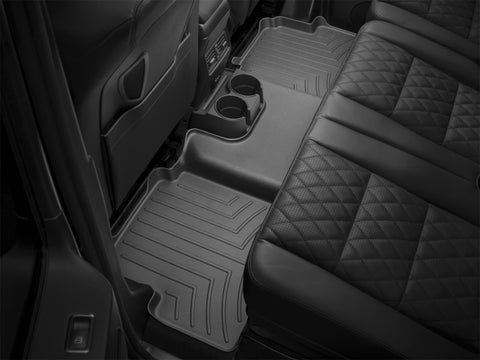 WeatherTech 2019+ Hyundai Veloster Rear FloorLiner - Black - 4413332