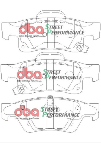 DBA 10-15 Camaro SP500 Front Brake Pads - DB2217SP