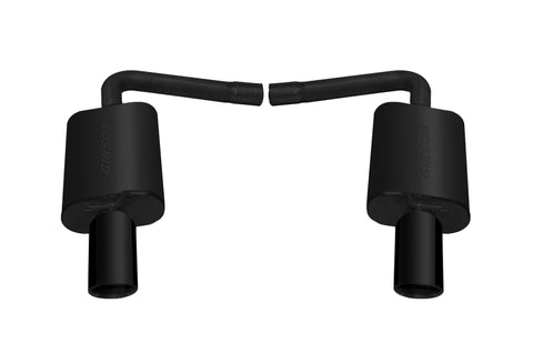 Gibson 11-18 Ford Explorer Base 3.5L 2.25in Axle-Back Dual Exhaust - Black Elite - 619693B
