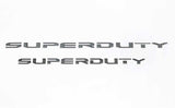 Putco 2023 Ford Super Duty Hood Lettering Ford Lettering Emblems (Black Platinum) - 55562BPFD