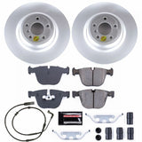 Power Stop 09-10 BMW 750i Rear Z23 Evolution Sport Coated Brake Kit - CRK6014