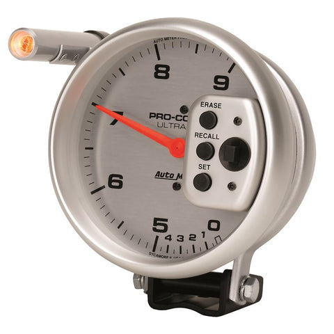 Autometer Ultra-Lite 5 inch 9000 RPM Dual Range w/ Shift-Lite and Memory Tach - 6854