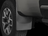 WeatherTech 2015 Chevrolet Colorado w/o Flare No Drill Rear Mudflaps - 120049