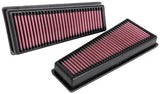 K&N 17-20 Mercedes Benz E63 V8-4.0L F/I Replacement Drop In Air Filter - 33-3140