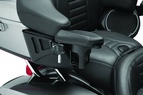 Kuryakyn Passenger Armrest 14-Up Touring & Tri Glide Black - 8700