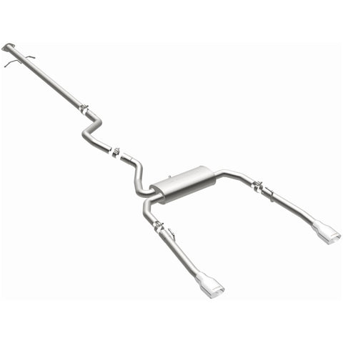 MagnaFlow 13 Dodge Dart L4 1.4L T/C Dual Split Rear Exit Stainless Cat Back Perf Exhaust - 15181