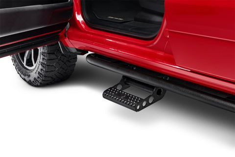 N-Fab RKR Step System 09-17 Dodge Ram 1500 Crew Cab - Tex. Black - 1.75in - D154RKRCCS4