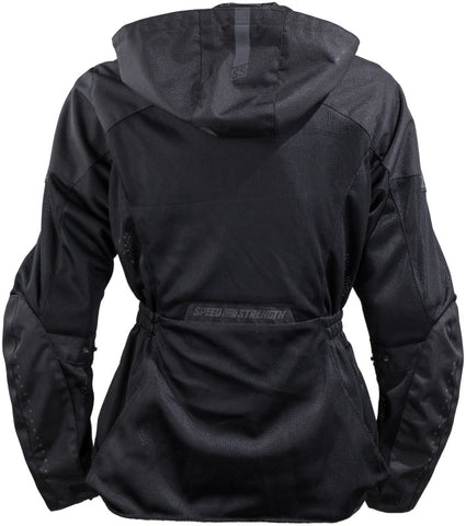 Speed and Strength Starstruck Mesh Jacket Black Womens - Large - 609915