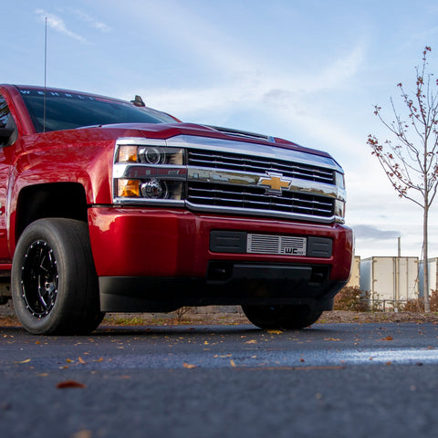 Wehrli 15-19 Chevrolet Silverado HD 6.6L LML/L5P Duramax Bumper Grille - Fine Texture Black - WCF100290-FTB