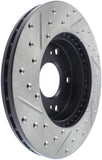 StopTech 02-06 Acura RSX Slotted & Drilled Left Front Rotor - 127.40056L