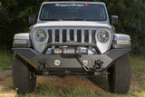 Rugged Ridge Spartan Front Bumper HCE W/Overrider 18-20 Jeep Wrangler JL/JT - 11548.41