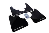 Rally Armor 09-13 Subaru Forester Black UR Mud Flap w/ White Logo - MF11-UR-BLK/WH