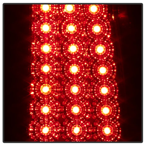 xTune Chevy Silverado 1500/2500/3500 99-02 LED Tail Lights Red Smoke ALT-ON-CS99-LED-RS - 5011763
