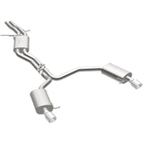 MagnaFlow Sys C/B 12-15 Audi A6 / A7 3.0L V6 SS 2.5in Dual Split Rear Ext 4in Tips - 19159
