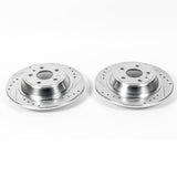 Power Stop 13-19 Ford Fusion Rear Evolution Drilled & Slotted Rotors - Pair - AR85156XPR