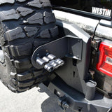 Westin 07-18 Jeep Wrangler JK / 18-22 Jeep Wrangler JL RotoPax Mount - Tex. Blk - 59-89025