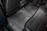 Husky Liners 19-23 Chevrolet Silverado 1500 Crew Cab WeatherBeater Blk Front & 2nd Seat Floor Liners - 94021