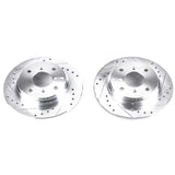 Power Stop 86-88 Acura Legend Rear Evolution Drilled & Slotted Rotors - Pair - JBR307XPR